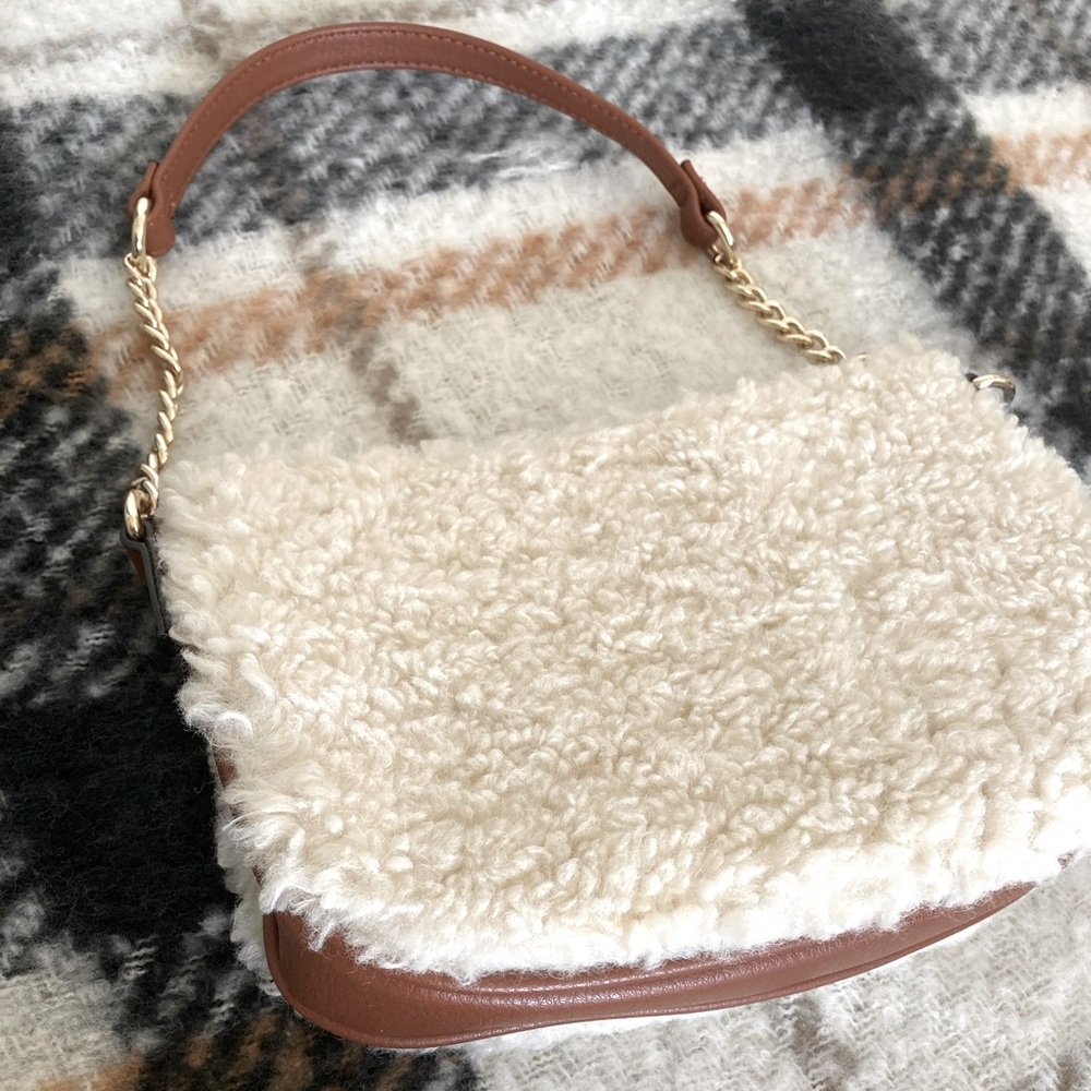 Mini Faux Sherpa Bag ❤️